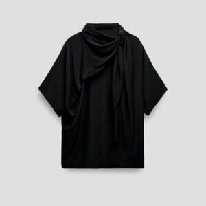 ZARA TIE BLOUSE LIMTED EDITION